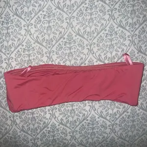 NWOT Free people intimately pink Bandeau tube top swim bikini size M thumbnail 2