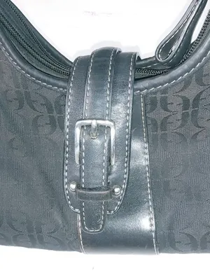 Fossil Black Logo Shoulder Handbag thumbnail 5