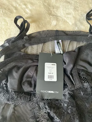 FashioNova Black lace lingerie thumbnail 3