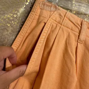 Free People Addy Wide Leg Chino Pants Pastel Light Orange Size 4 NWOT thumbnail 5
