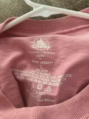 Disney Authentic Parks Spirit Jersey Walt World Peach Shirt size large. Never worn thumbnail 5