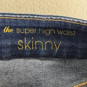 7 For All Mankind The‎ Super High Waist Skinny Jeans Dark Wash Size 25 thumbnail 7