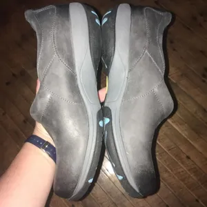 Dansko navy leather nursing slip on size 39 clogs thumbnail 3