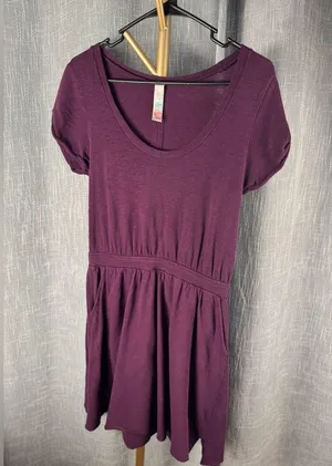 Free People Beach Audrina Mini Dress, Purple, Size Small, Great Condition! thumbnail 6