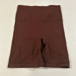 Yitty Seamless Shapewear Shorts Brown High Waist M/L Sculpting thumbnail 2