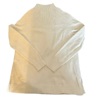 By Anthropologie Mock‎ Neck Pullover Sweater Size Small thumbnail 1