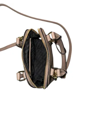 Steve Madden Taupe Dome Satchel with Gold Hardware thumbnail 3