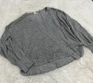 Anthro Saturday Sunday grey top M‎ thumbnail 1