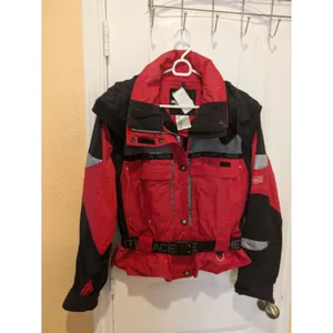 Vtg 90s North Face Extreme Ski Jacket Womens 8 Vest Coat Snow Winter Shell Red thumbnail 2