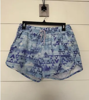 Columbia Women’s Small Blue Patterned Athletic Shorts thumbnail 1