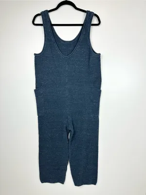 FP Beach Hailee Cropped Leg Sleeveless Textured Sweater Jumpsuit thumbnail 4