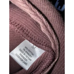 PacSun Brown Ribbed Halter Top V-Neck Open Back‎ Cropped Fitted Medium NWT NEW thumbnail 9