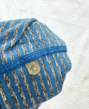 Run Ice Queen Long Sleeve Slope Stripe Limitless Blue thumbnail 6
