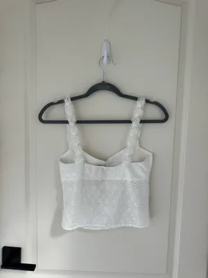 Princess Polly Franca Top in White thumbnail 2