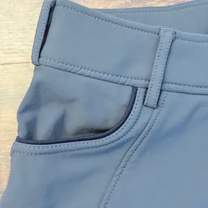LeMieux Womens Full Seat Silicone Grip Breeches Charcoal Gray Size US 30 UK 14 thumbnail 6