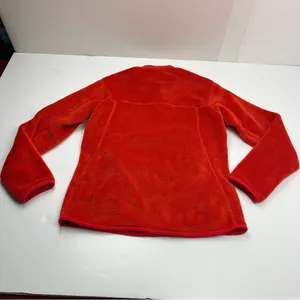Patagonia Synchilla Polartec Thermal‎ Pro Womens Medium Orange Fleece Pullover thumbnail 12