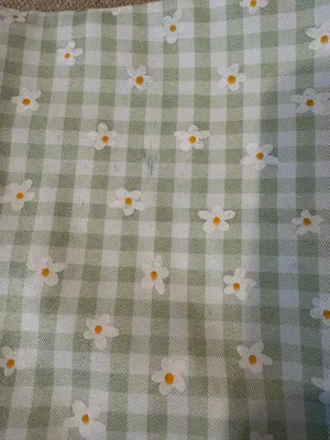 Light green gingham mini skirt Size 0 thumbnail 2