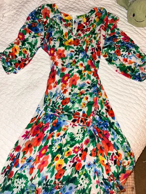 Calvin Klein Floral Dress thumbnail 1