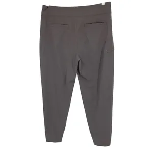 Athleta Womens Brooklyn Pants 16 Taupe Utility Travel Zip Pocket Stretch‎ SP24 thumbnail 5