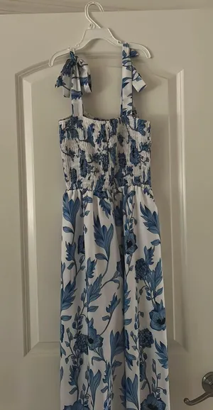 blue flower dress Size XS thumbnail 2