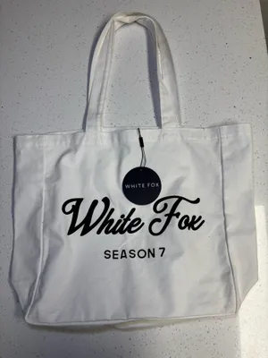 White Fox Tote Bag Boutique thumbnail 1
