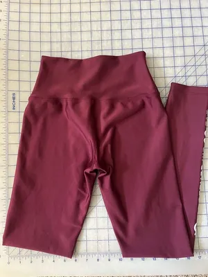 Peloton Flex Leggings in Burgundy Together We‎ Go Far Size S thumbnail 5