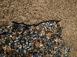 Floral Vneck Dress Multiple thumbnail 4
