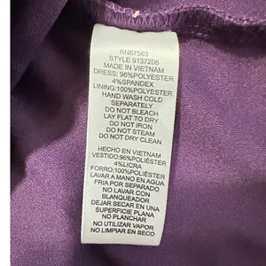 S.L. Fashions SLNY Maxi Dress Women's Plus 18 Purple Embellished Halter Neckline thumbnail 8