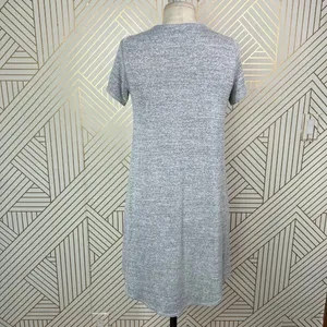 Aritzia Wilfred Free Esther Jersey‎ Knit T-Shirt Dress Marled Gray Size US Small thumbnail 9