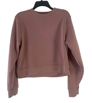 Brooklyn Cloth‎ Women Size Large Dusty Rose Pink Self Love Club Crewneck Sweater thumbnail 1