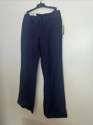 Gap Morden fit Chino Low waist Sz 2 navy pinstripe New effortless business thumbnail 6