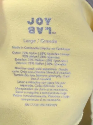 JoyLab Yellow V-Waist Circle gold/tennis Skirt thumbnail 6