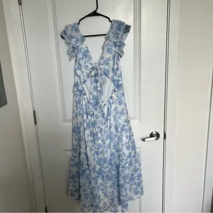NEW Altar’d State Floral Midi Dress Size XL Available NWT thumbnail 11