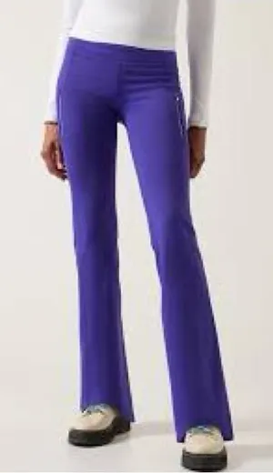 Athleta Violet Flare Yoga Pants thumbnail 1
