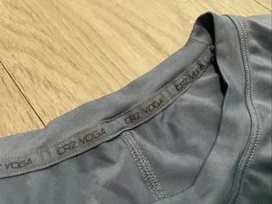 CRZ YOGA Slate Blue Scoop Neck Tank thumbnail 2