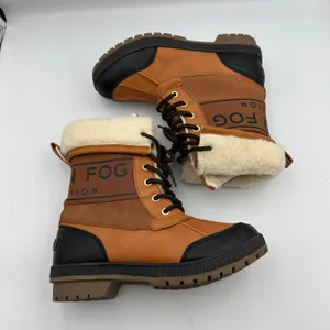 London Fog Collection Mely Winter Boots Women's 6 Duck‎ Brown Faux Fur thumbnail 6