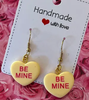 Handmade New Valentines Earrings thumbnail 1