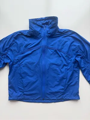 lululemon Lightweight Cropped Track Jacket - Blazer Blue Tone - Size 6 thumbnail 6