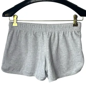 NEW Brandy Melville Light Heather Grey Sweat Shorts‎ Pajama Cozy Athletic XXS thumbnail 5