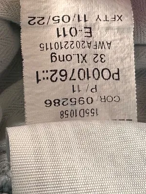 Abercrombie Curve Love 90s Relaxed High Rise Jeans Light Wash 32/14 XL Length thumbnail 10