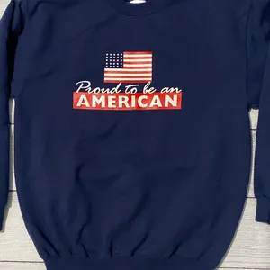 Proud to be an American sweater Size M thumbnail 2