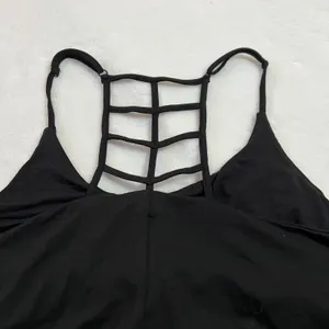 NEW Nicole Miller Sleeveless Strappy Ladder Back Maxi Dress Size S Hi Low Hem thumbnail 10