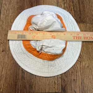 VTG Bucs Hess‎ Embroidered Bucket Hat Creamsicle Orange NFL Tampa Bay Buccaneers thumbnail 9