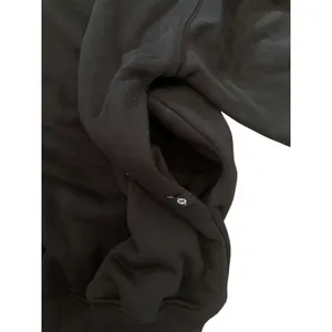 POPFLEX Cloud Crewneck Sweatshirt S/M Black Hidden Pockets Athleisure Cozy thumbnail 5