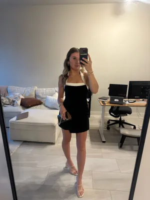 Princess Polly Black & White Romper thumbnail 2