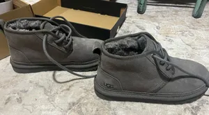 UGG Neumel Boots Grey Suede thumbnail 1