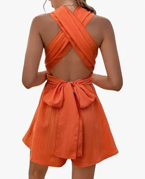 Romper shorts Orange thumbnail 2