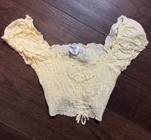Princess Polly Cropped Blouse thumbnail 1