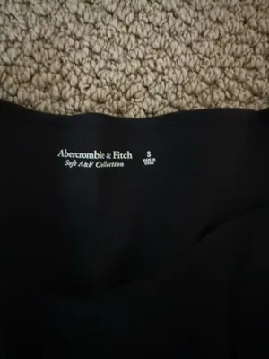 Abercrombie Bodysuit Off-the-Shoulder Black thumbnail 2