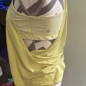 Lululemon tank with bra thumbnail 3